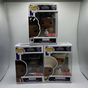 Black Panther Marvel Studios Legacy Collection Funko Pop Bundle